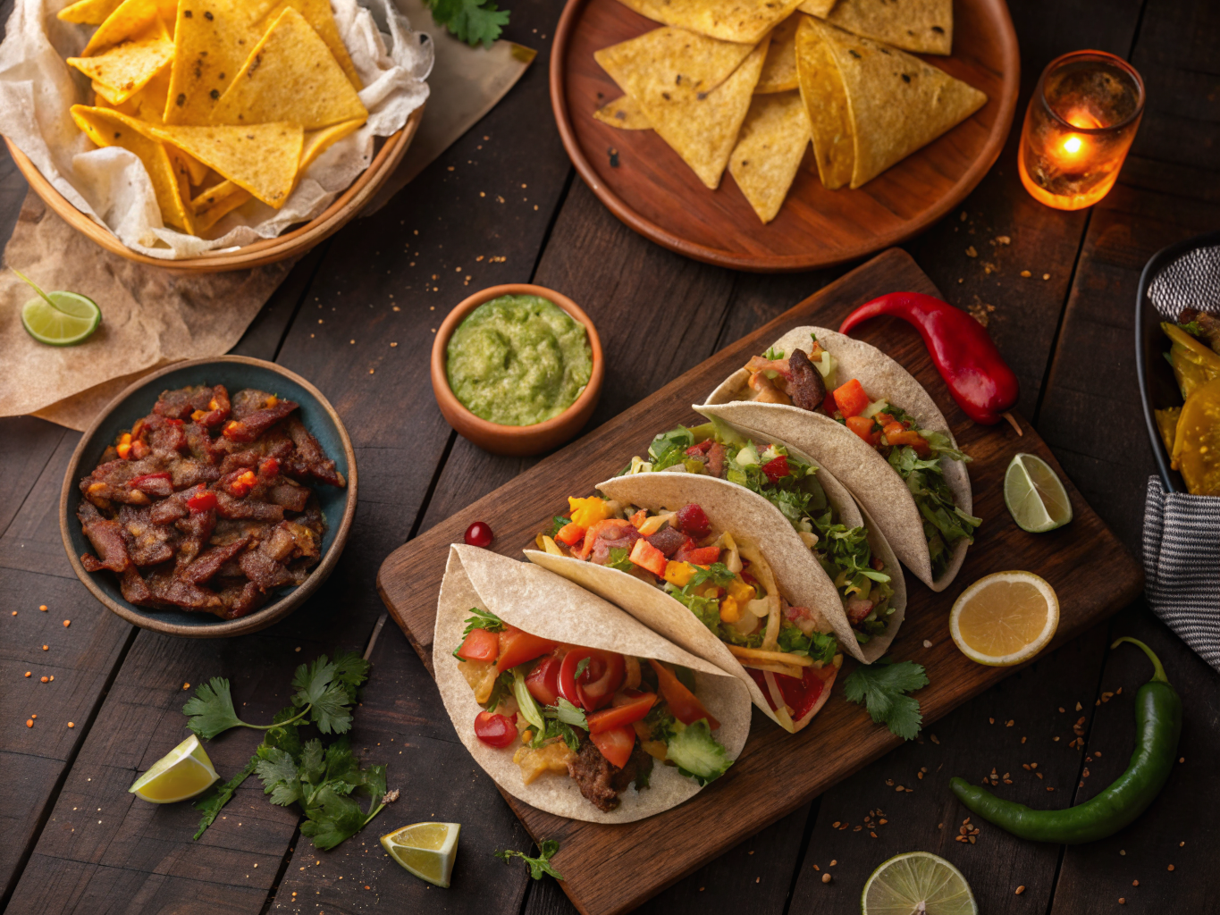 Tacos de Birria servidos con consome